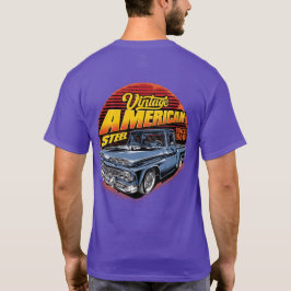Camiseta Vintage American Steel Classic Pickup Truck
