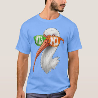 Camiseta Vintage American White Ibis with Sunglasses for Me