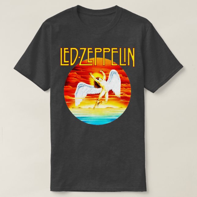Camiseta Vintage Angel Led Zepplin (Diseño del anverso)