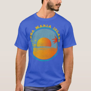 Camiseta Vintage Anna Maria Island Florida Sunset Palm Tree