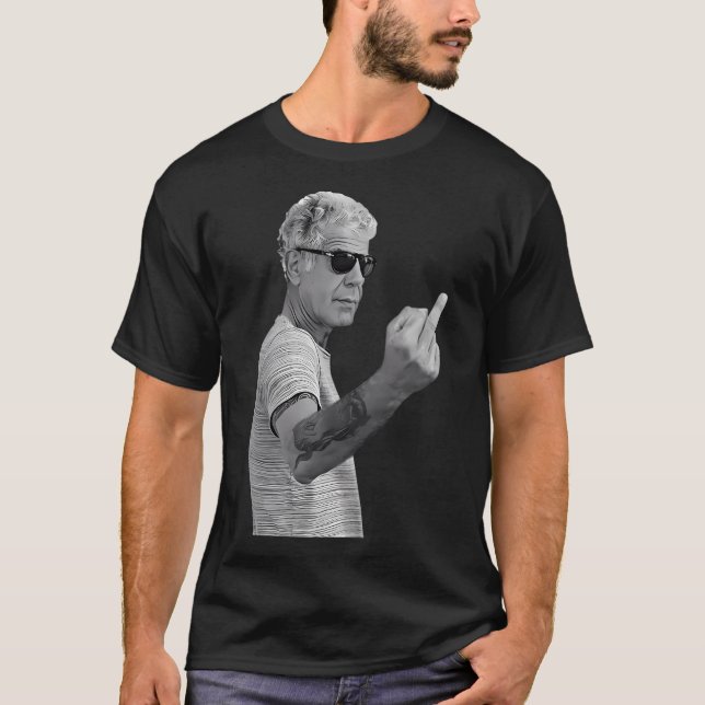 Camiseta Vintage Anthony Bourdain (Anverso)