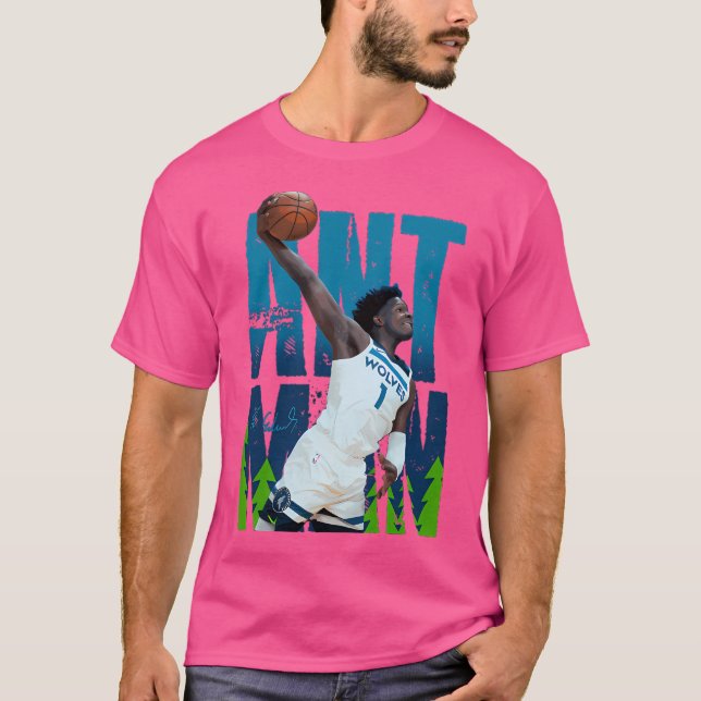 Camiseta Vintage Anthony Edwards Kids (Anverso)