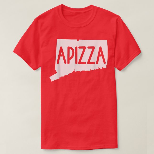 Camiseta Vintage Apizza Connecticutct Pizza Amantes Regalos (Diseño del anverso)