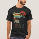 Camiseta Vintage April 1962 60th Birthday Retro 60 Years Ol<br><div class="desc">Vintage Abril 1962 60 cumpleaños Retro 60 años.</div>