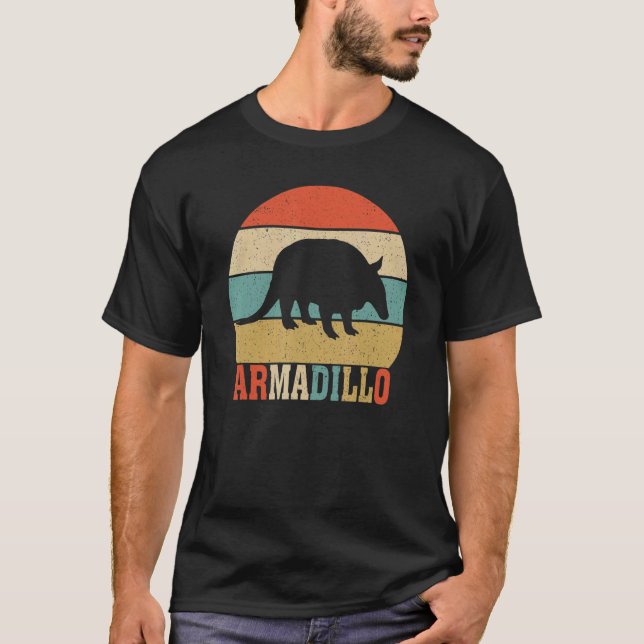 Camiseta Vintage Armadillo Texas Armadillo Animal (Anverso)