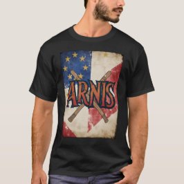 Camiseta Vintage Arnis Tee Filipino Martial Arts Escrima