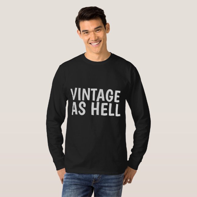 Camiseta VINTAGE AS HELL T-shirts (Anverso completo)