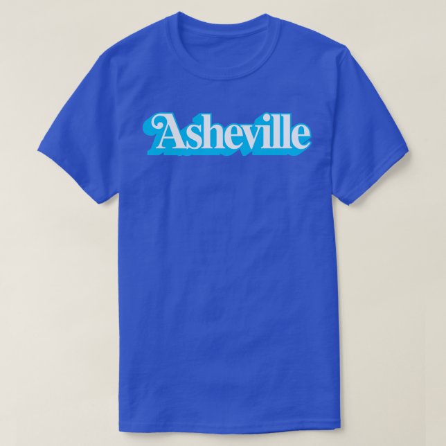 Camiseta Vintage Asheville (Diseño del anverso)