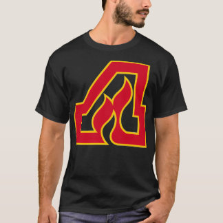 Camiseta Vintage Atlanta Hockey Retro Flames