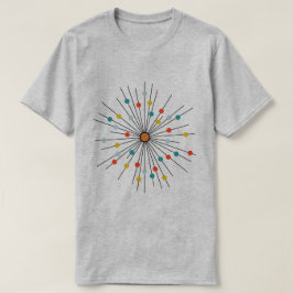 Camiseta Vintage Atomic Dot Retro