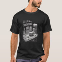 Vintage B de la escala de grises de la ropa de hor