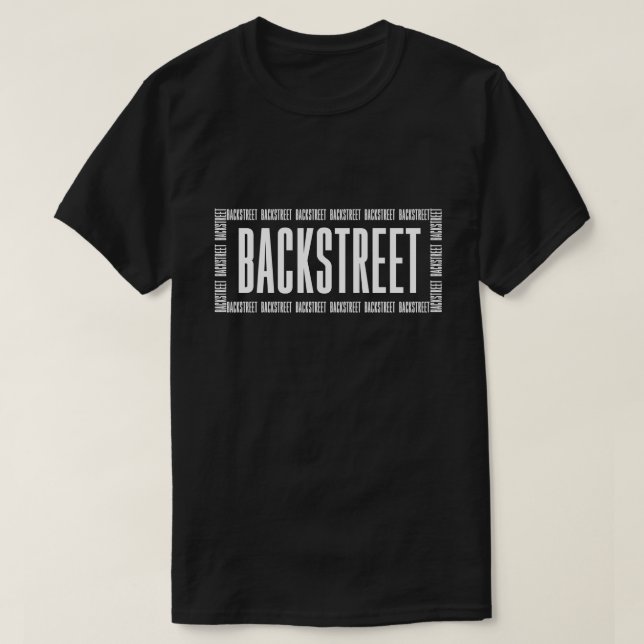 Camiseta Vintage Backstreet (Diseño del anverso)