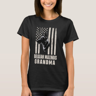 Camiseta Vintage Bandera belga malinois