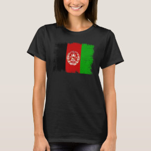 Camiseta Vintage Bandera de Afganistán Día de la Independen