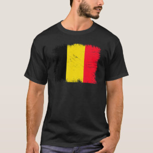 Camiseta Vintage Bandera de Bélgica Día de la Independencia