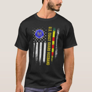 Camiseta Vintage bandera de EEUU Orgullosa guardia costera