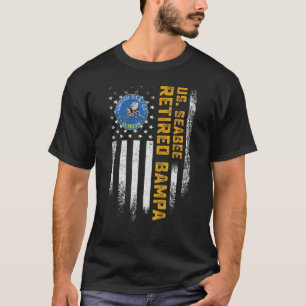Camiseta Vintage bandera de EEUU Orgulloso Retirado Veteran