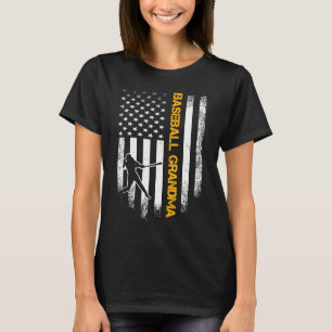 Camiseta Vintage bandera estadounidense orgullosa de abuela