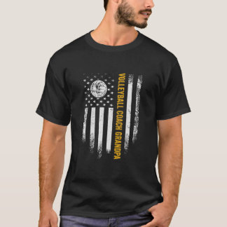 Camiseta Vintage bandera estadounidense orgullosa entrenado