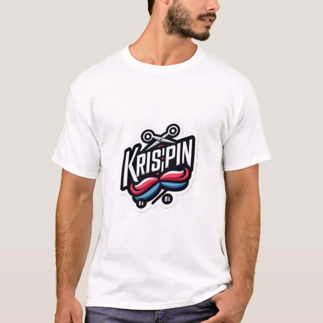 Camiseta Vintage Barber Pole - Krispin 8K (Anverso)