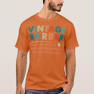 Camiseta Vintage Barber sabe más