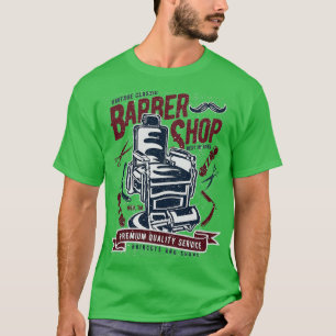 Camiseta Vintage Barber Shop Classic TShirt