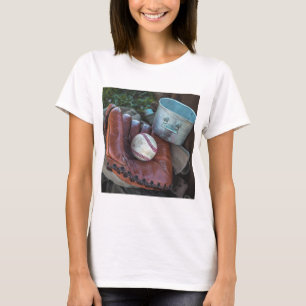 Camiseta Vintage Baseball Mit y Ball Baseball Glove Amer