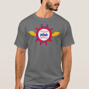 Camiseta Vintage Baseball Seattle Pilots