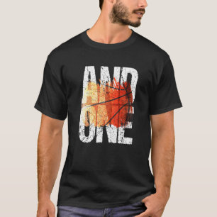 Camiseta Vintage Basketball Graphic Art - Baloncestista