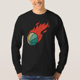 Camiseta Vintage Basketball Team Retro Sunset Co