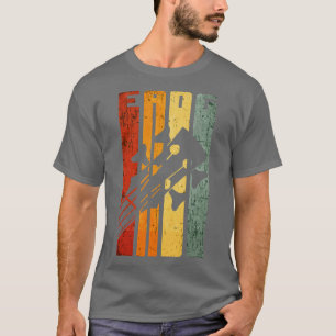 Camiseta Vintage Bass Guitar EADG Tuning Retro Battend