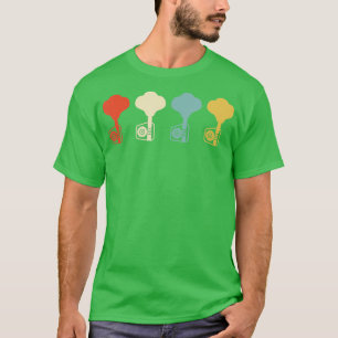 Camiseta Vintage Bass Guitar Player Retro