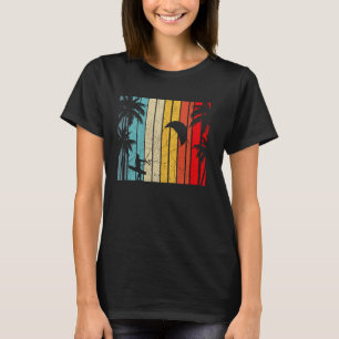 Camiseta Vintage Beach Sunset Kiteboarding Kesurfing Kite
