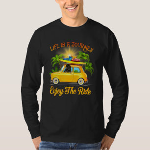Camiseta Vintage Beach Tropical Summer Vacation Tibetan Mas