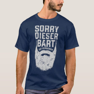 Camiseta Vintage Beard Perdonando Hipster Funny Bebe 1