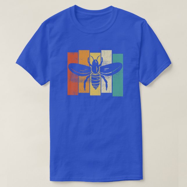 Camiseta Vintage Bee (Diseño del anverso)