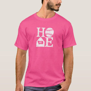 Camiseta Vintage Béisbol Hogar Montana Estado Esbozo Baseba