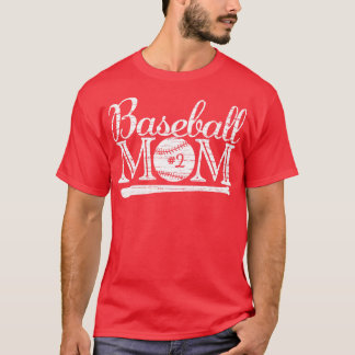 Camiseta Vintage Béisbol Mom 2 Favorito