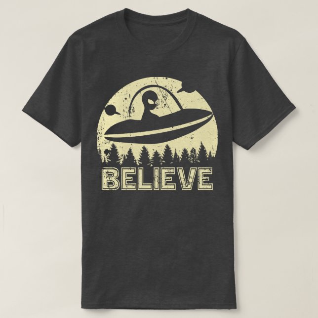 Camiseta Vintage Believe (Diseño del anverso)