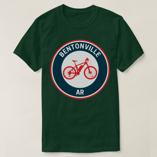 Camiseta Vintage Bentonville Arkansas (Diseño del anverso)