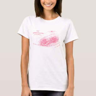 Camiseta Vintage Bermudas, rosadas