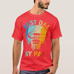 Camiseta Vintage Best Dad By Par Disk Golf Tee Men