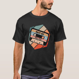 Camiseta Vintage Best of June 1987 Cassette Retro Birthday