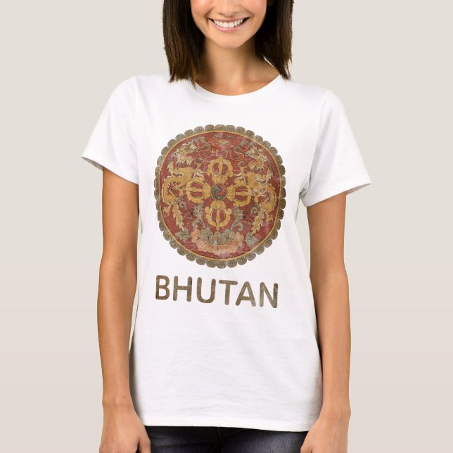 Camiseta Vintage Bhután (Anverso)