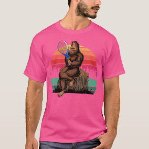 Camiseta Vintage Bigfoot Tennis Funny Sasquatch Tennis Ball
