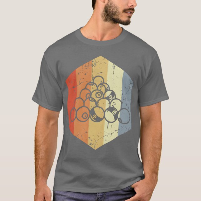 Camiseta Vintage Billiards friend (Anverso)