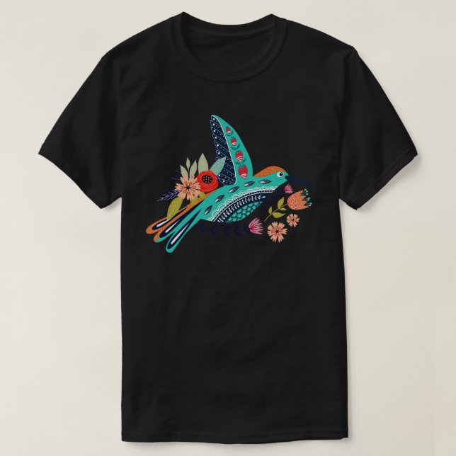 Camiseta Vintage Bird (Diseño del anverso)