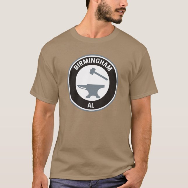 Camiseta Vintage Birmingham Alabama (Anverso)