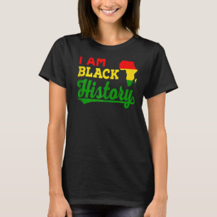 Camiseta Vintage Black History Month Fist Women Hombres 1