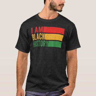 Camiseta Vintage Black History Month Fist Women Hombres 1